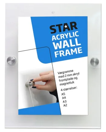 Akryl Vægramme