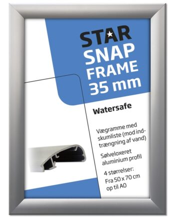 Alu Klapramme Watersafe  35 Mm Profil