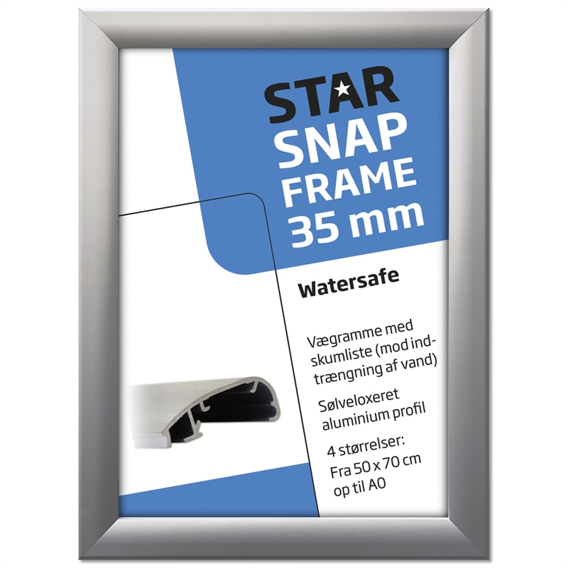 Alu Klapramme Watersafe 35 Mm Profil