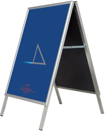 Alu-line Budget  -skilt  70   100 Cm  Sølv