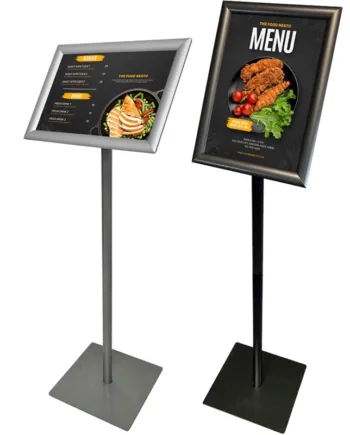 Basic Infostand  Med A4 Klapramme