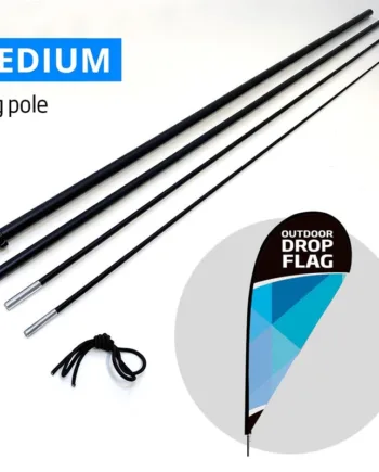 Beachflag  Outdoor Drop Flag  Medium Stangsystem