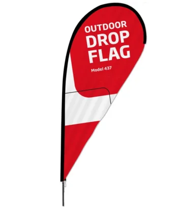 Beachflag  Outdoor Drop Flag  Small