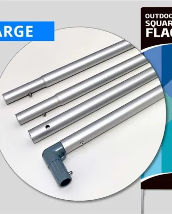 Beachflag  Outdoor Square Flag  Large Stangsystem