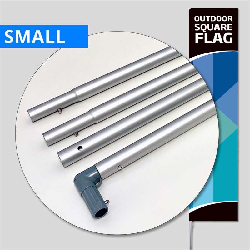 Beachflag Outdoor Square Flag Small Stangsystem