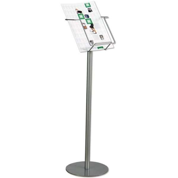 Brochurestander Wire Sølv A4