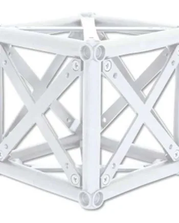 Crown Truss  Corner Block White