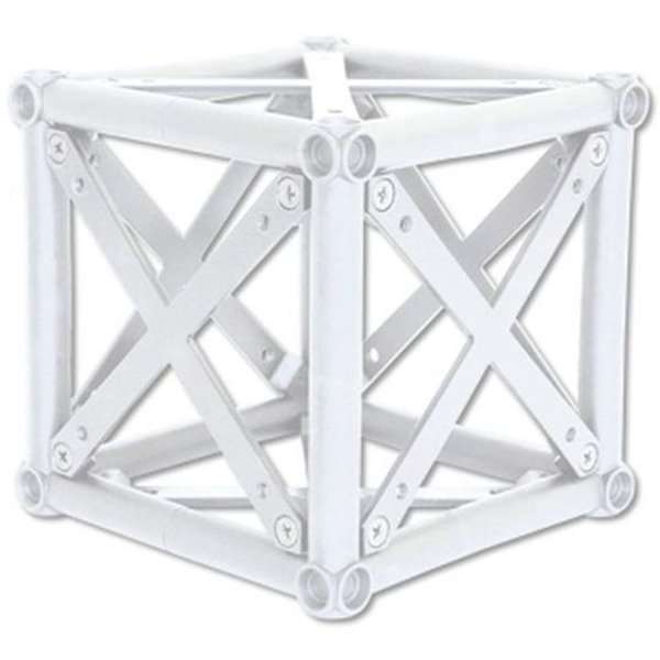 Crown Truss Corner Block White