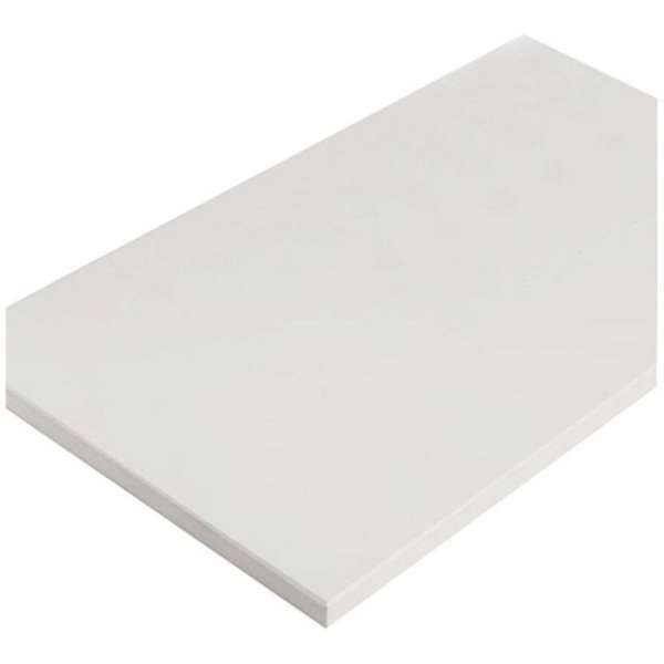 Crown Truss Counter Top Plate 95x65cm White