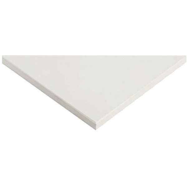 Crown Truss Counter Top Plate 95x95cm Triangle White
