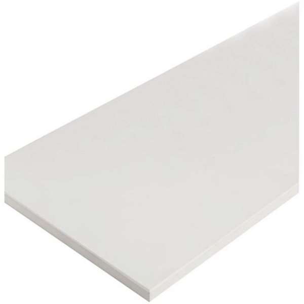 Crown Truss Counter Top Plate 125x65cm White