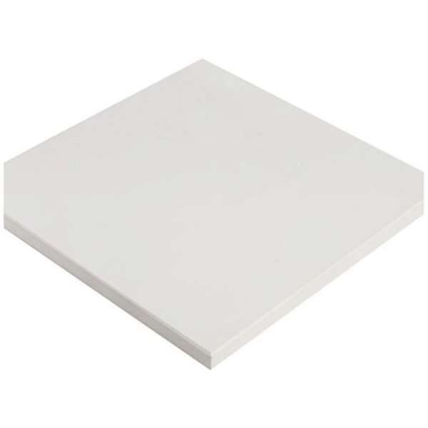 Crown Truss Counter Top Plate 65x65cm White
