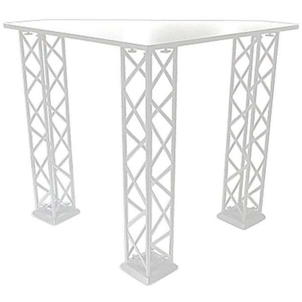 Crown Truss Counter Triangle White