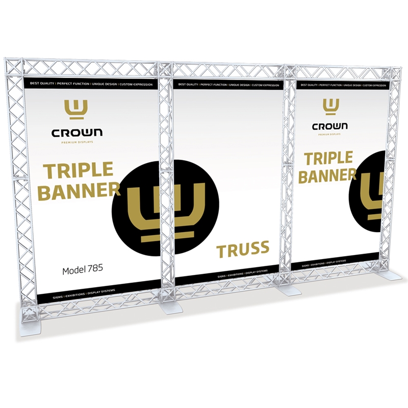 Crown Truss 15 Hvid Triple Væg