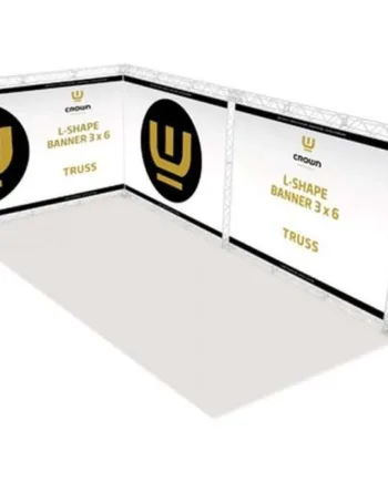 Crown Truss 15  -form         Hvid