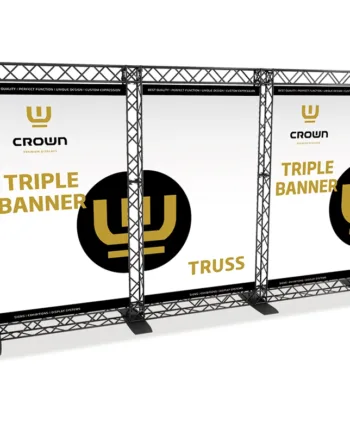 Crown Truss 15  Sort  Triple Væg