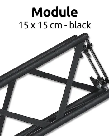 Crown Truss 15   15 Modul  Sort