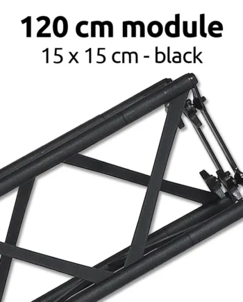 Crown Truss 15   15 Modul  Sort  120 Cm