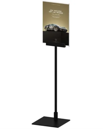 Design Stand  Bordskilt Med Vertikal Akrylholder  A5