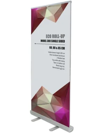 Eco Roll-up  Enkeltsidet  Inkl  Taske  Banner Og Print