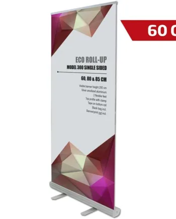 Eco Roll-up Kassette  Enkeltsidet  60 Cm  Inkl  Taske