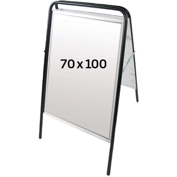 Expo Sign Gadeskilt 70 100 Cm Sort