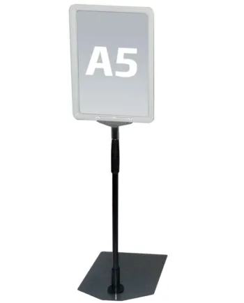 Flex Stander Med Hvid Plastramme  A5