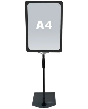 Flex Stander Med Sort Plastramme  A4