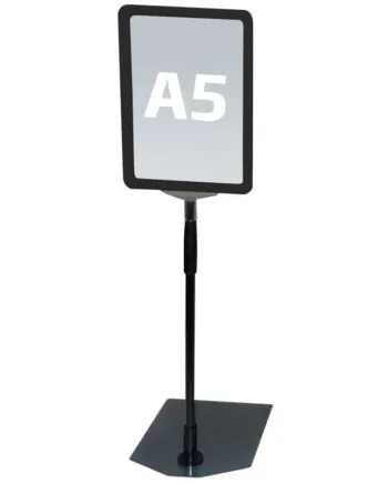 Flex Stander Med Sort Plastramme  A5
