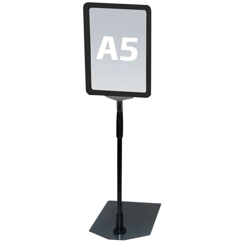 Flex Stander Med Sort Plastramme A5