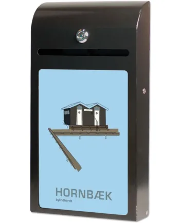 Forslagsboks  Sort  Med A4 Infodisplay