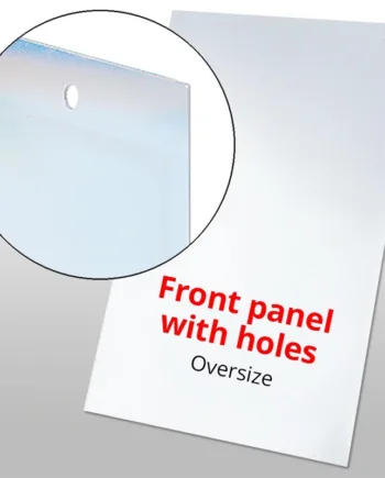 Frontplade Med Huller Til Wind-line Basic Gadeskilt