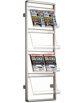 Info Line Wall Brochureholder Til Væg 8xa4 21x29   Cm