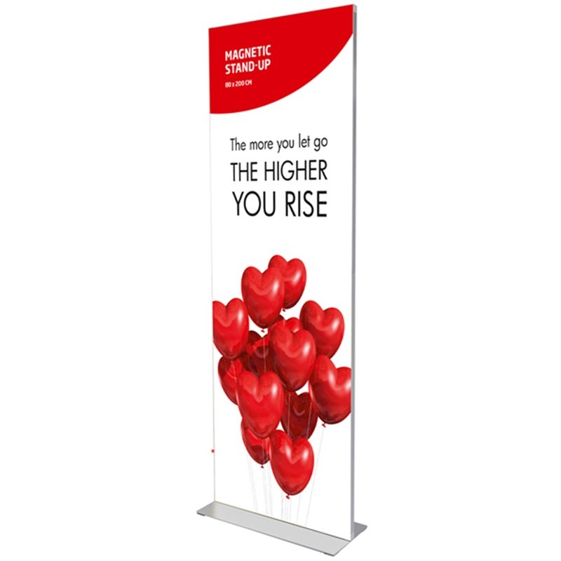 Magnetic Stand-up Bannerstander 80 200 Cm