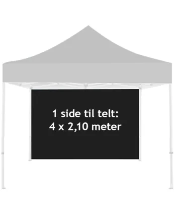 Meter Side Til Event Telt Lux          Telt Ikke Inkl