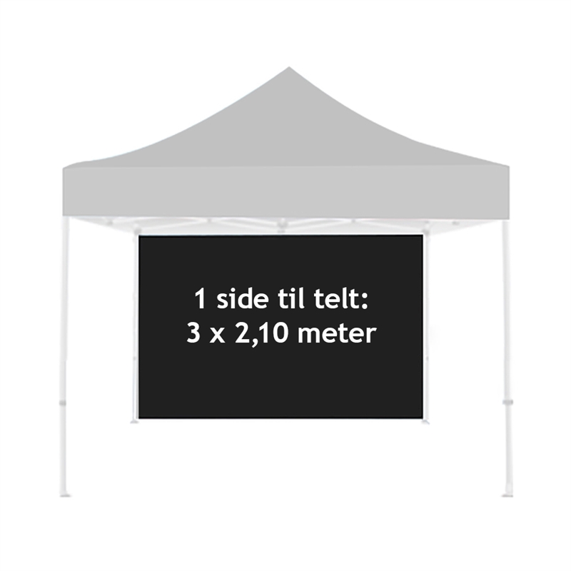 Meter Side Til Event Tent Lux Telt Ikke Inkl
