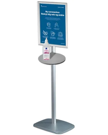 Mini Multi Stand Med Hylde Og A3 Klapramme