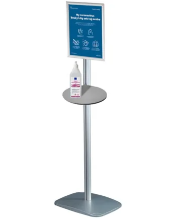 Mini Multi Stand Med Hylde Og A4 Klapramme
