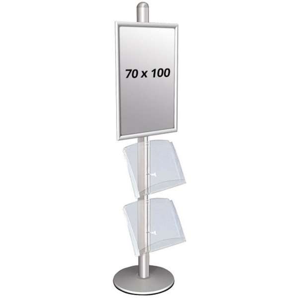 Multi Stander Enkeltsidet Med Akrylhyler 25mm 1x70x100cm