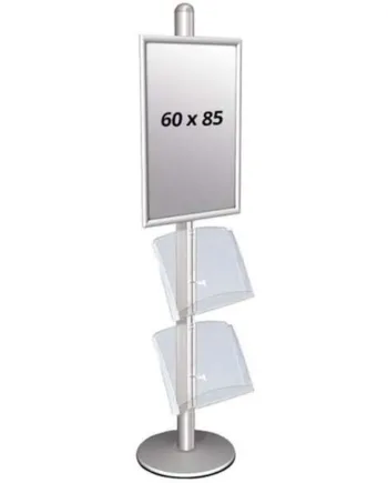 Multi Stander   Enkeltsidet Med   Akrylhyler 25mm  1x60x85cm