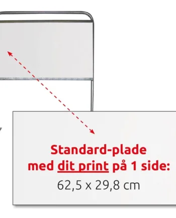 Plade Med Print På   Side  62     29   Cm Til Estate Sign Standard