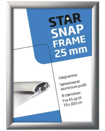 Plakatramme   25 Mm Profil