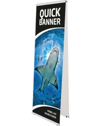 Quick Banner Stand  Dobbeltsidet  60   200cm