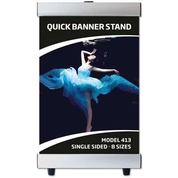 Quick Banner Stand Enkeltsidet 100 140 Cm