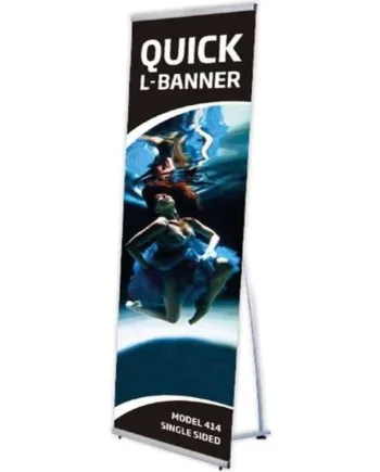 Quick  -banner Stander  Enkeltsidet  80   200 Cm