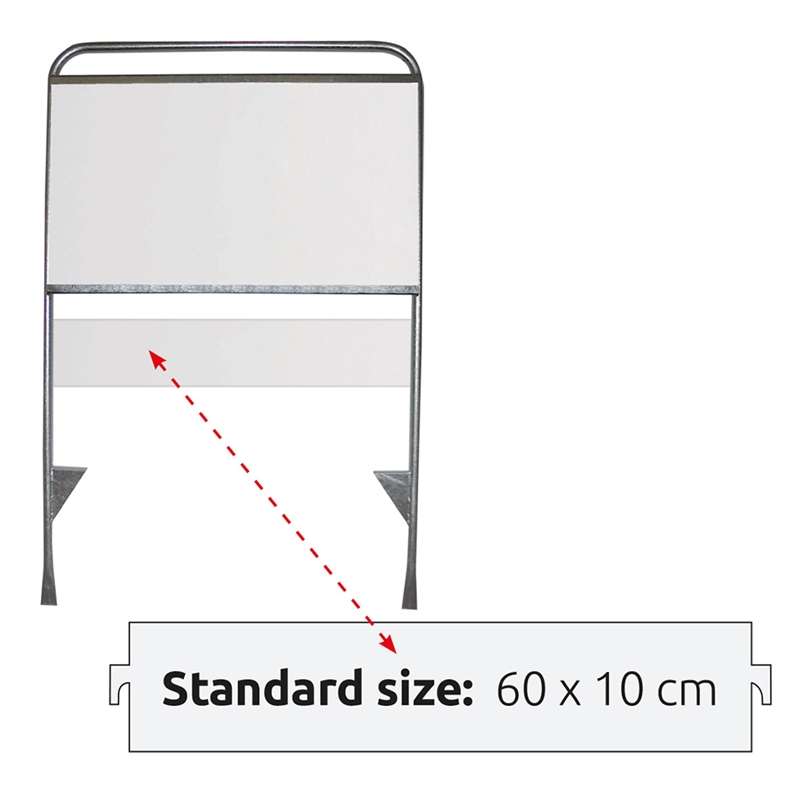 Smal Plade 60 10 Cm Til Estate Sign Standard
