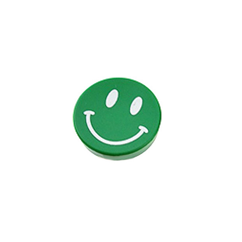 Smiley Magnet Grøn Glad Smiley