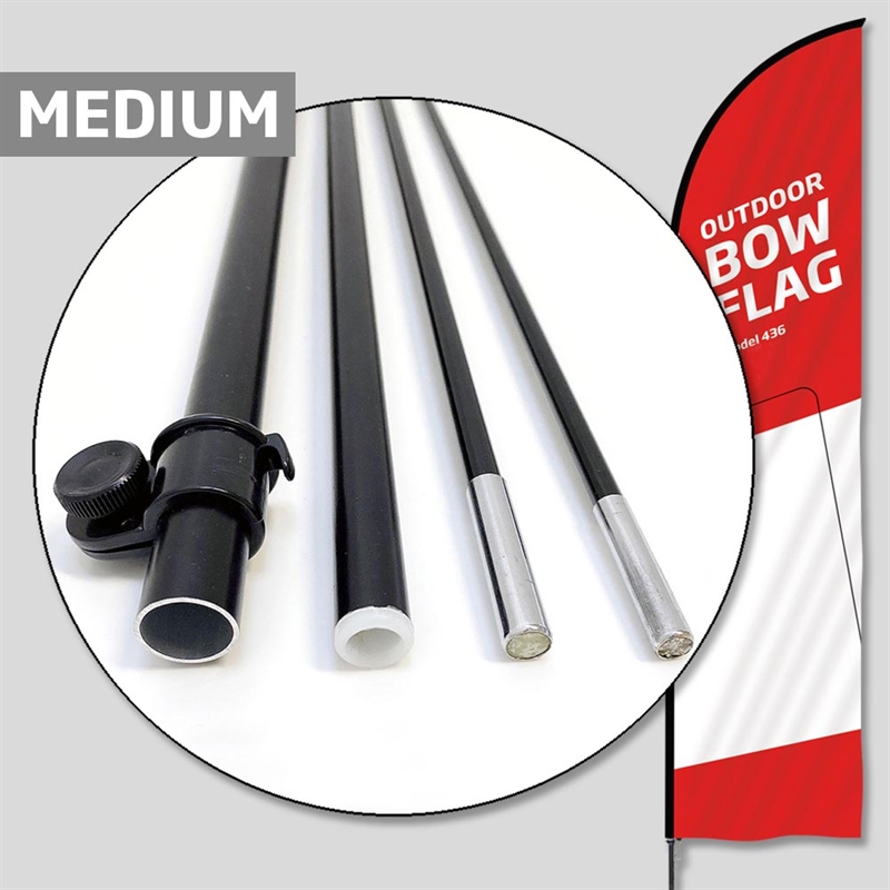 Stang Til Beachflag Outdoor Bow Flag Medium