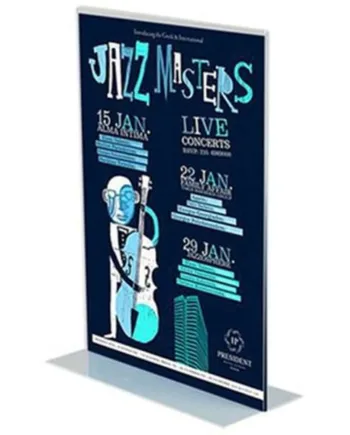 Menukortholder Vertikal A6 10 5x14   Cm