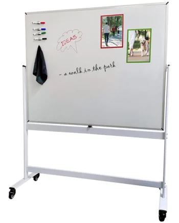 Whiteboard Pro Flip Chart  150   120 Cm Svingtavle På Stativ Med Hjul